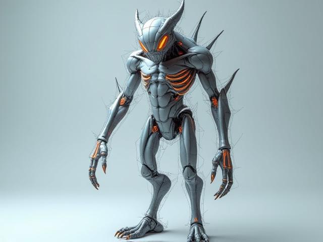 कॉम्प्लेक्स 3D कैरेक्टर रिगिंग